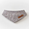 Slate Speckle Pet Bib Scarf