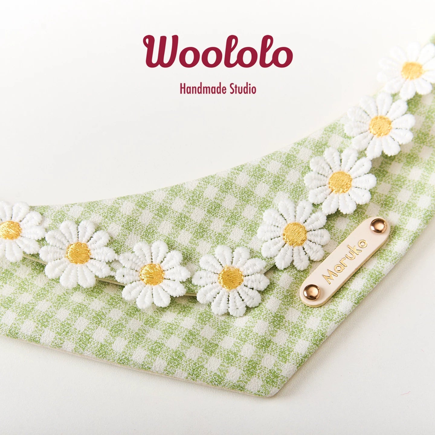 Spring Limited Edition Daisy Pet Bandana - All-Season Floral Triangle Scarf